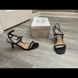 Steve Madden unworn strapped sandles with 2” heel